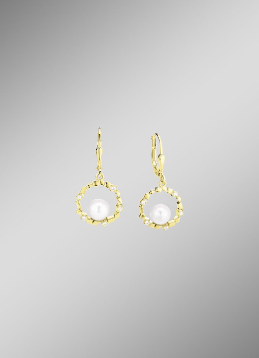 Ohrschmuck - Ohrringe Gold 375/-, in Farbe  Ansicht 1