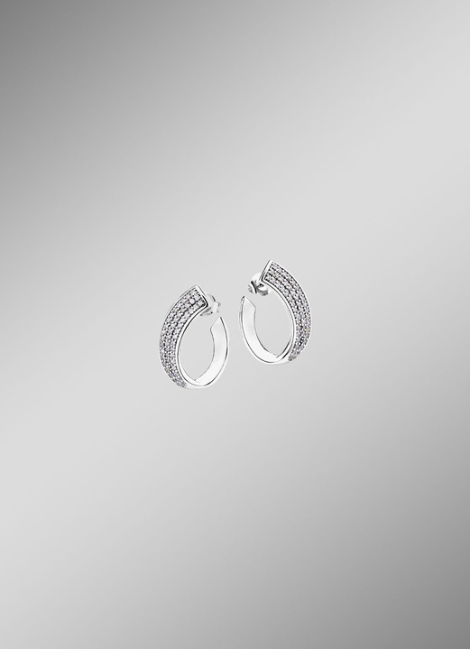 Ohrschmuck - Ohrstecker Silber 925/-, in Farbe  Ansicht 1