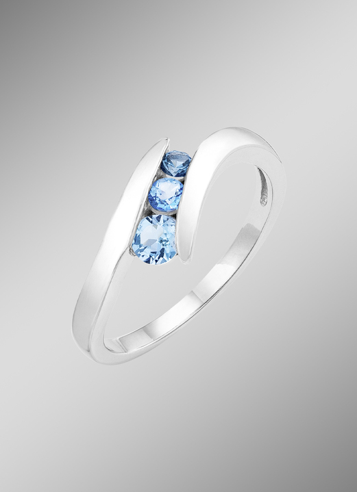 Ringe - Damenring Silber 925/-, in Größe 160 bis 220, in Farbe  Ansicht 1