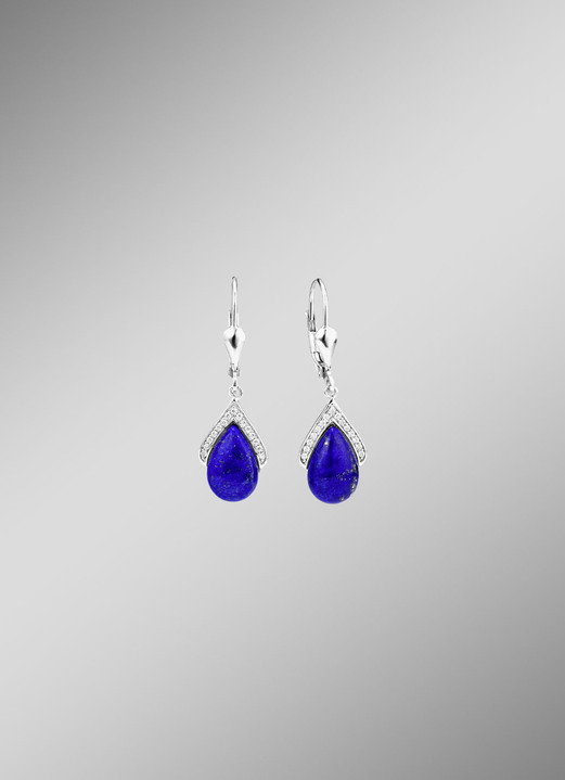 Ohrschmuck - Ohrringe Silber 925/-, in Farbe  Ansicht 1