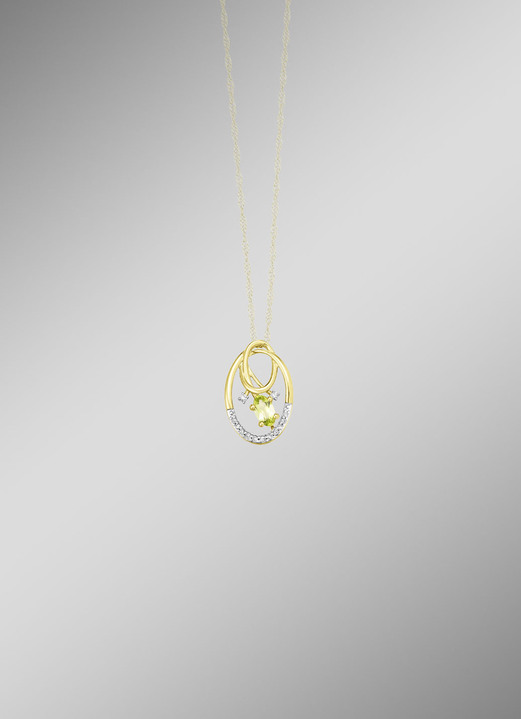 Anhänger - Anhänger o. K. Gold 375/-, in Farbe  Ansicht 1