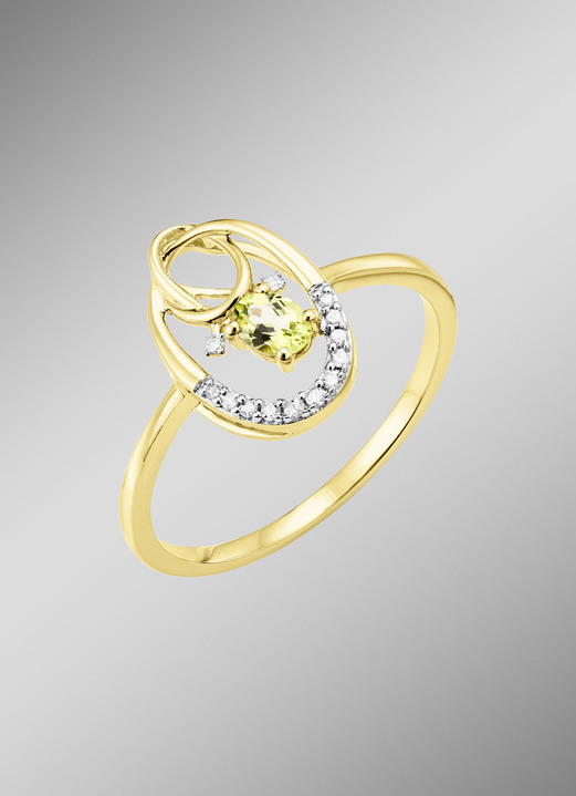 Ringe - Damenring Gold 375/-, in Größe 160 bis 220, in Farbe  Ansicht 1