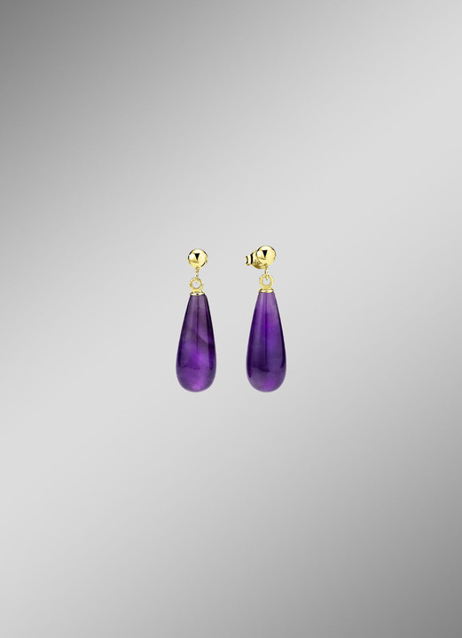 Ohrschmuck - Ohrstecker Gold 585/-, in Farbe  Ansicht 1