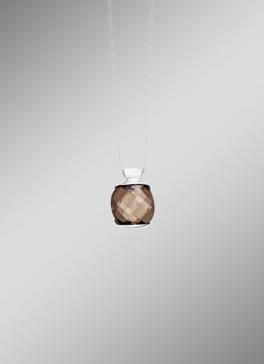 Hangers - Chique hanger met rookkwarts, in Farbe  Ansicht 1