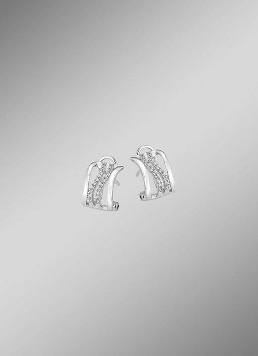 Oorbellen - Elegante clips, in Farbe  Ansicht 1