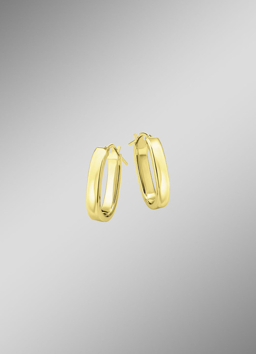 Ohrschmuck - Creolen Silber 925/-, in Farbe  Ansicht 1