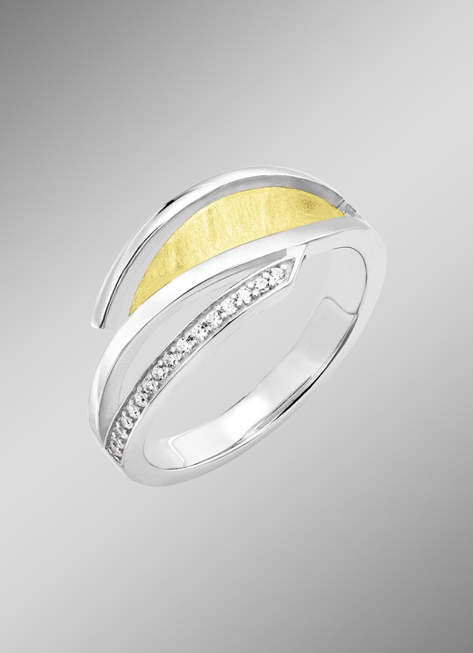 Ringe - Damenring Silber 925/-, in Größe 160 bis 220, in Farbe  Ansicht 1