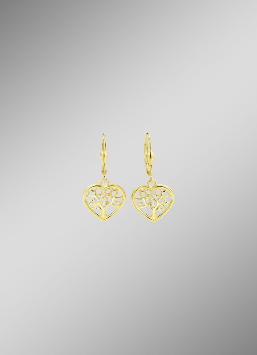 Ohrschmuck - Ohrringe Silber 925/-, in Farbe  Ansicht 1