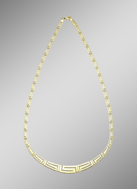 Halsketten - Halskette Gold 375/-, in Farbe  Ansicht 1