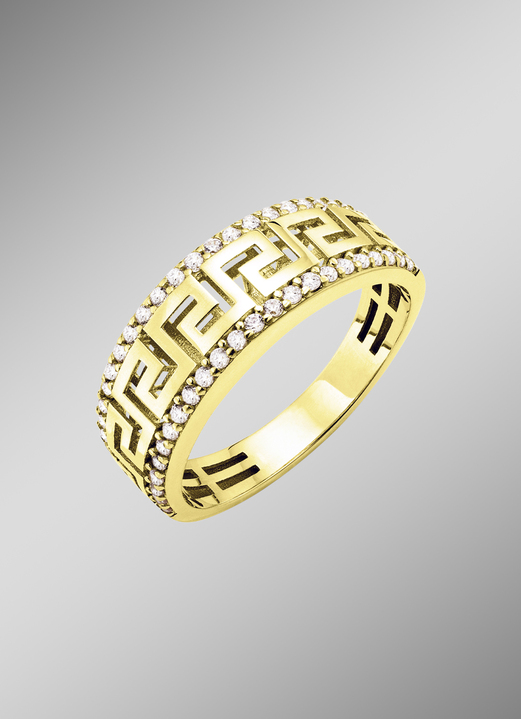 Ringe - Damenring Gold 375/-, in Größe 160 bis 220, in Farbe  Ansicht 1
