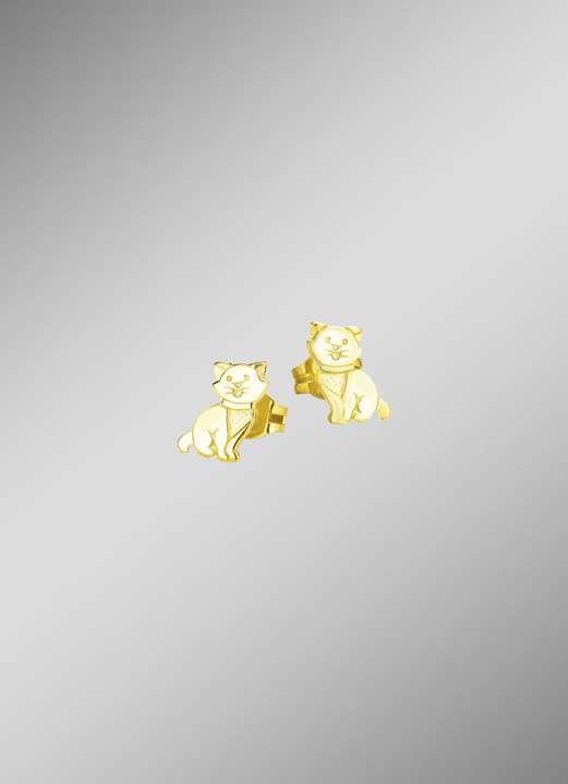Ohrschmuck - Ohrstecker Gold 333/-, in Farbe  Ansicht 1