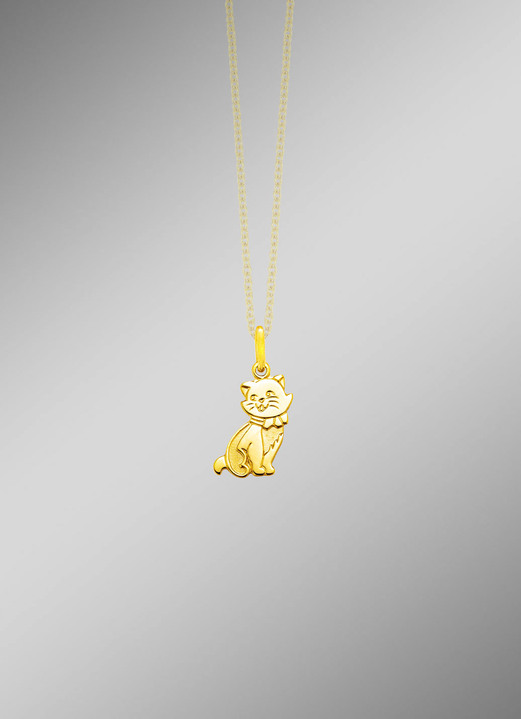 Anhänger - Anhänger o. K. Gold 333/-, in Farbe  Ansicht 1