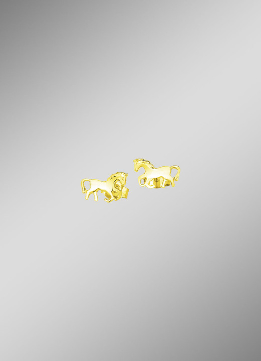 Ohrschmuck - Ohrstecker Gold 333/-, in Farbe  Ansicht 1