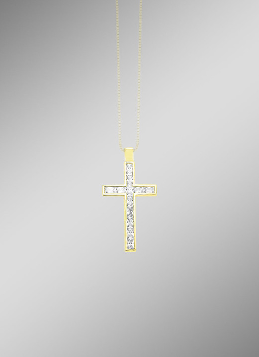 Anhänger - Anhänger o. K. Gold 375/-, in Farbe  Ansicht 1