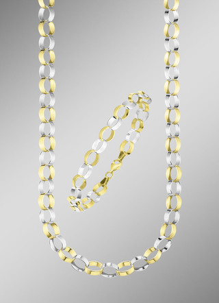 Elegante en hoogwaardige set in tweekleurig design