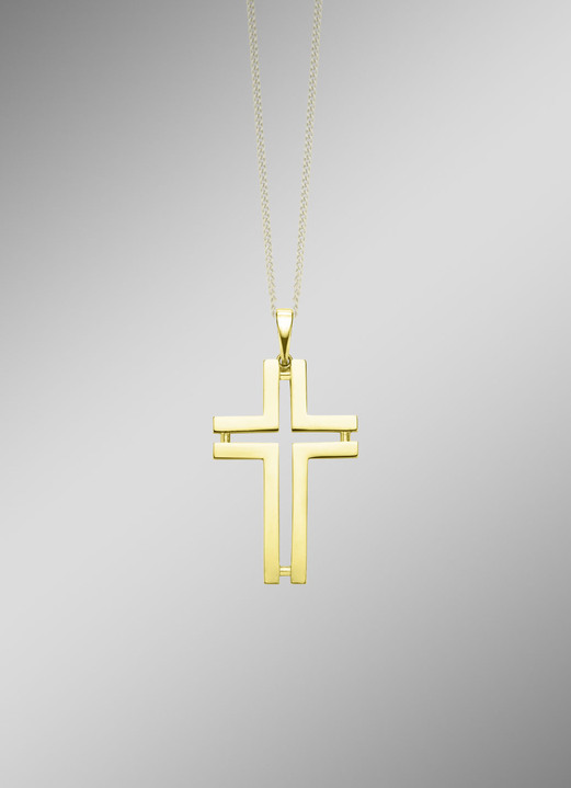 Anhänger - Anhänger o. K. Gold 375/-, in Farbe  Ansicht 1