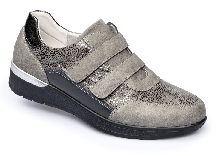 Slipper & Schnürschuhe - Klett-Komfort-Sneaker 