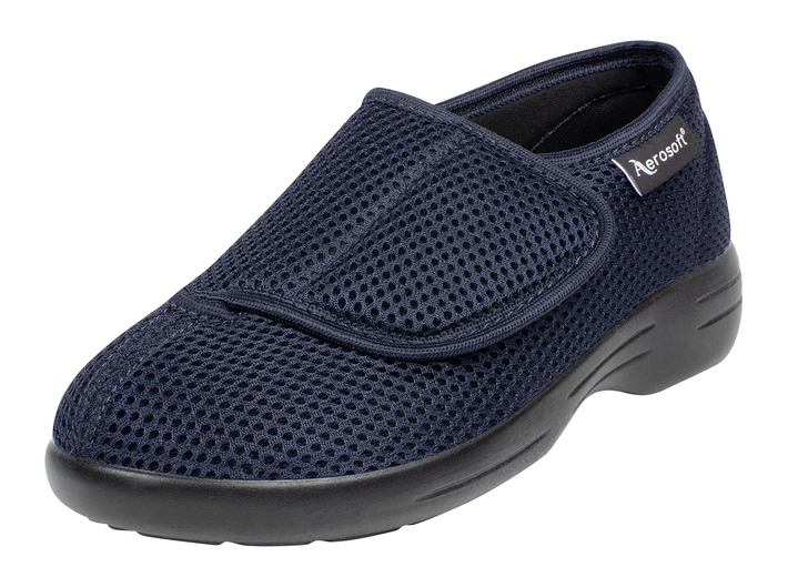 Gesundheitsschuhe - Klett-Halbschuh, in Größe 036 bis 046, in Farbe BLAU Ansicht 1