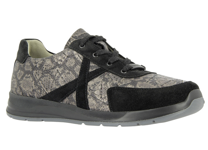 Gesundheitsschuhe - Schnürschuh, in Größe 035 bis 080, in Farbe SCHWARZ-BRONZE Ansicht 1