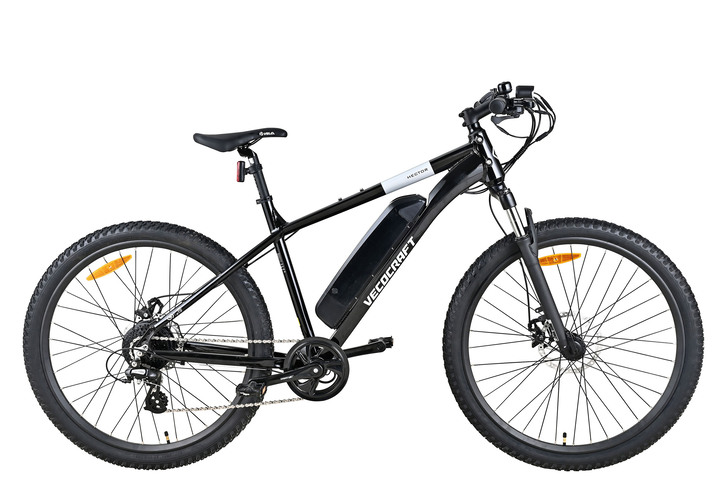 Elektromobielen - Mountainbike e-bike, in Farbe ZWART Ansicht 1