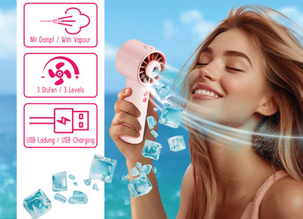 Lady Air Cooler pink
