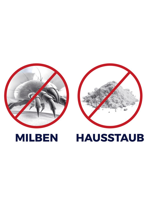 Mit Akku - Milbensauger, in Farbe WEISS-GRAU Ansicht 1