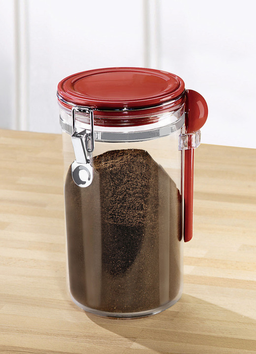 Haushaltshelfer - Kaffee-Vorratsdose, in Farbe TRANSPARENT Ansicht 1