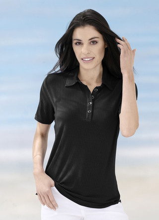 Laurina poloshirt met knoopsluiting