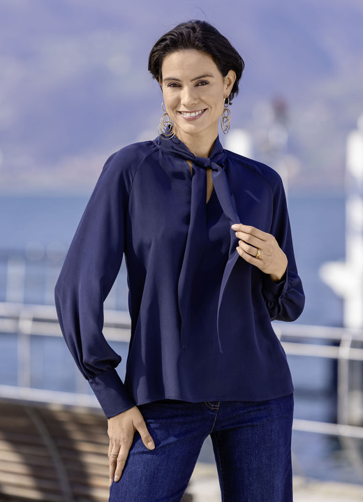 Basics - Tunika, in Größe 036 bis 052, in Farbe MARINE Ansicht 1