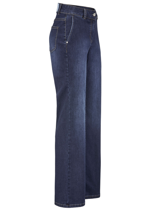 Broeken - Jeans met wijdere pijpen Broeken - Jeans met wijdere pijpen, in Größe 017 bis 050, in Farbe DONKERBLAUW