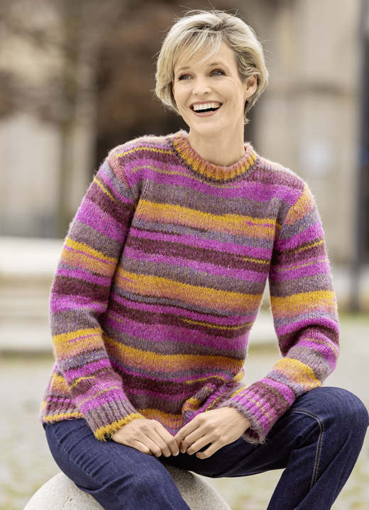 Pullover - Pullover Pullover - Pullover, in Größe L(44/46) bis XS(32/34), in Farbe MULTICOLOR