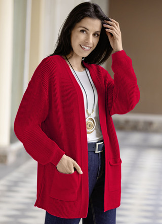 Cardigan met parelkwastje