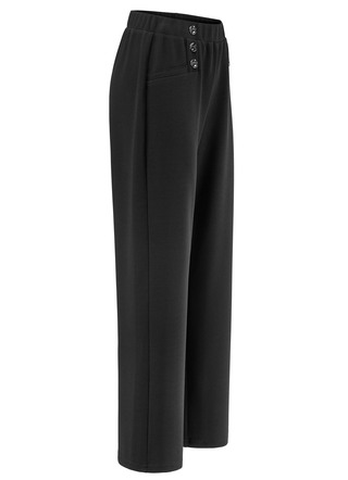 Broek met decoratieve knopen