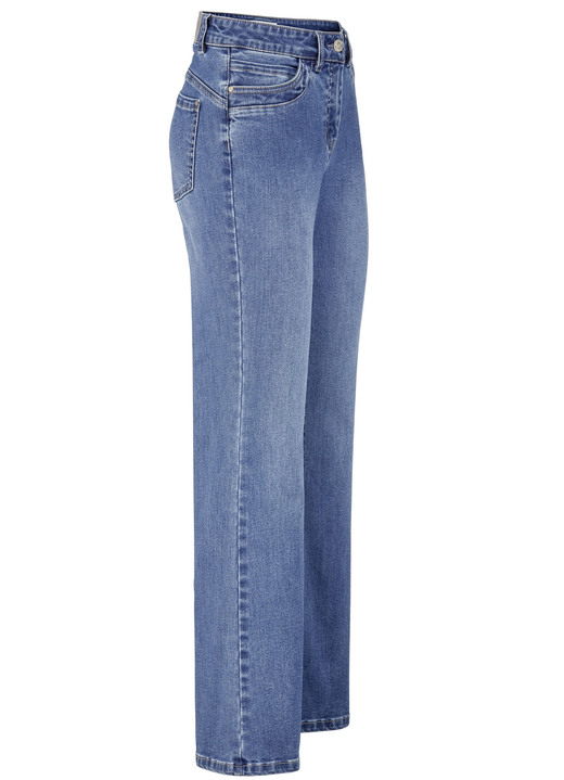Hosen mit Knopf- und Reißverschluss - Jeans, in Größe 017 bis 050, in Farbe JEANSBLAU Ansicht 1