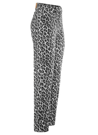Broek in trendy luipaardprint