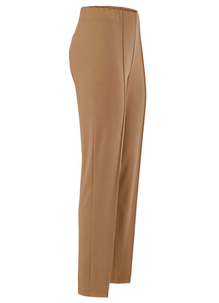 Broek met een getailleerde tailleband