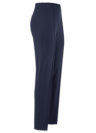 Broek met afgesneden tailleband