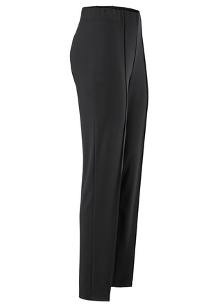 Broek met afgesneden tailleband