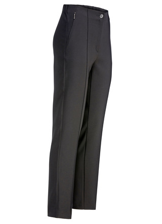 Broek met afgesneden tailleband