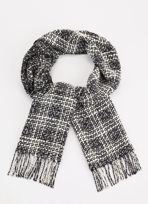 Schals - Schal, in Farbe SCHWARZ-GRAU-BEIGE Ansicht 1