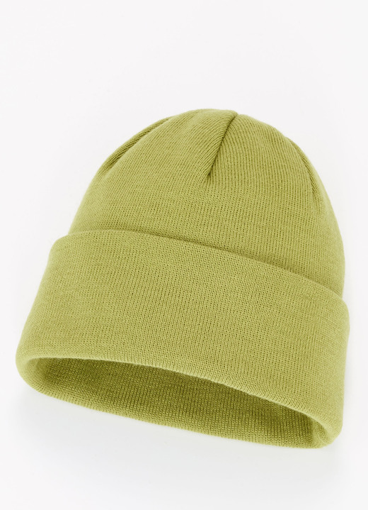 Mutsen & hoeden - Trendy dameshoed, met omslag, in Farbe GRÜN Ansicht 1