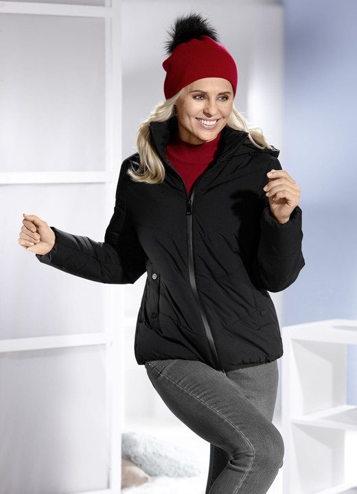 Winterjacken - Jacke Winterjacken - Jacke, in Größe 034 bis 052, in Farbe SCHWARZ
