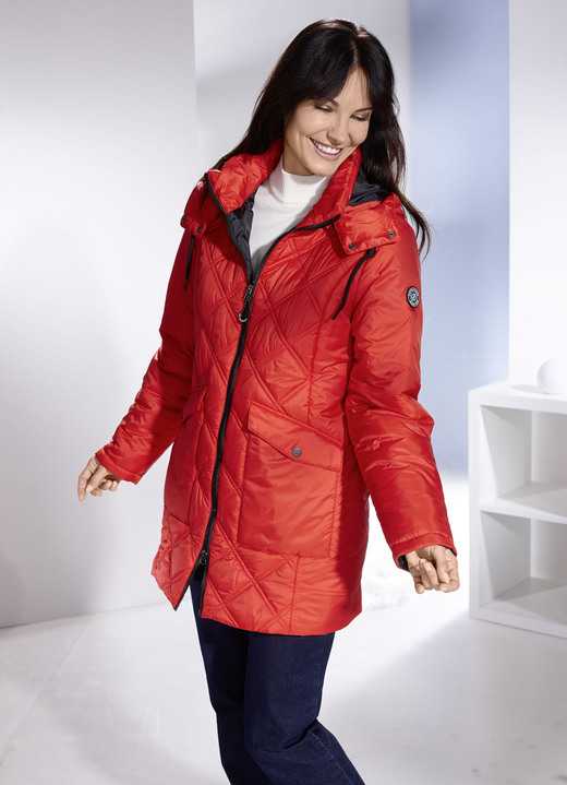 Winterjacken - Jacke Winterjacken - Jacke, in Größe 036 bis 052, in Farbe SIGNALROT