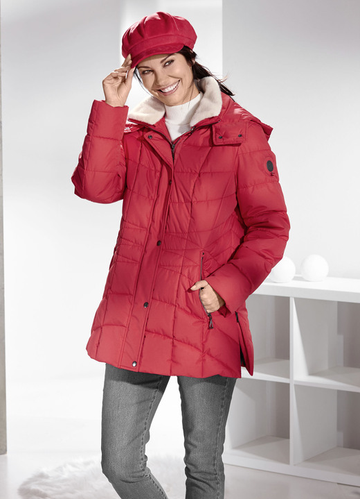 Kurz - Funktionsjacke Kurz - Funktionsjacke, in Größe 036 bis 052, in Farbe FEUERROT