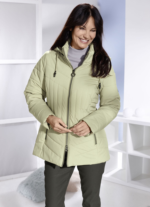 Winterjacken - Jacke Winterjacken - Jacke, in Größe 038 bis 054, in Farbe LINDGRÜN