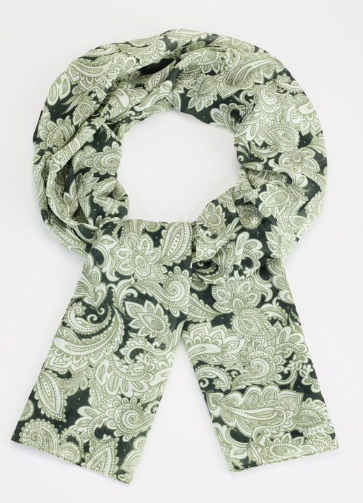 Schals - Schal, in Farbe OLIV-LINDGRÜN-KHAKI Ansicht 1