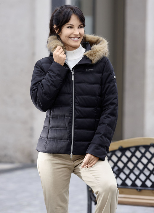 Winterjacken - Kurzjacke Winterjacken - Kurzjacke, in Größe 036 bis 050, in Farbe SCHWARZ