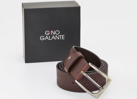 Gino Galante, herenriem, 4 cm breed