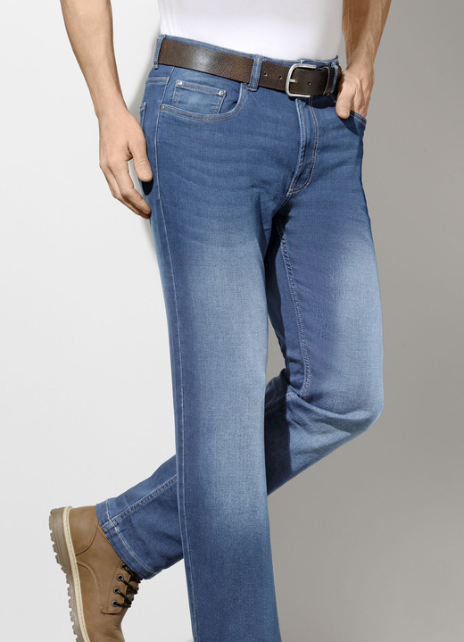 Jeans - Superstretch-Jeans Jeans - Superstretch-Jeans, in Größe 024 bis 062, in Farbe JEANSBLAU