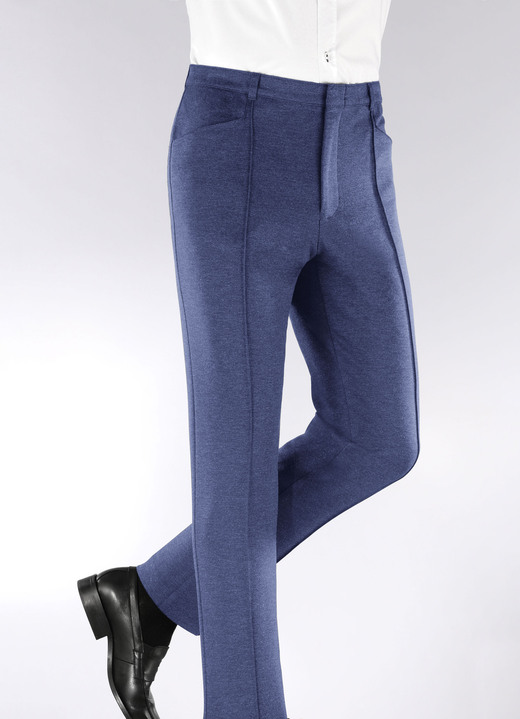 Hosen - Hose, in Größe 024 bis 060, in Farbe RAUCHBLAU Ansicht 1